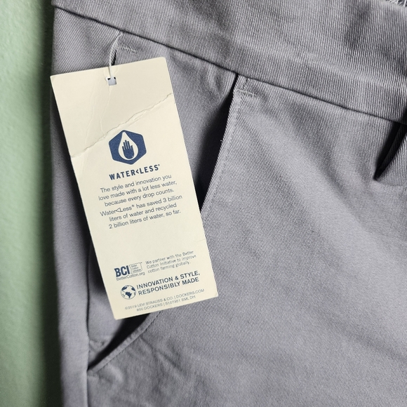 ❗️NWT❗️Men's Workday Dockers Smart 360 Flex Slim Fit Khaki Pants Gray Size 36X32 - Picture 4 of 12